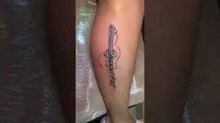 Katana Tattoo done at InkSpace | Hauz Khas Village | New Delhi
