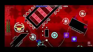 GD 2.2:Theory Of SkrILLex By Noobas(Medium Demon Rated Level)