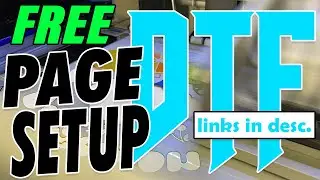 DTF Page Setup (Free Download)