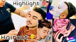Highlight Hair Cut and ,Laser Skin Treatment for Man 🇧🇩| imakhan Mahi 2021