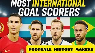 Football Players with Most International Goals | All-Time Top Scorers in International Football
