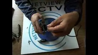 Demo of Netview HD Passive Video Balun CVI TVI & AHD up to 450m 720P & 250m 1080P Video