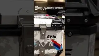 LGP premium aluminium graphics 45L top box | Top box | Travel essentials | #topbox #travelessential