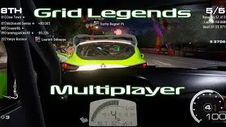 22 Player Multiplayer Grid Legends with some Real Legends
