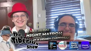 Night Matron in a Disney Custodian, Emily Jahnke- Guest on The Tiberius Show