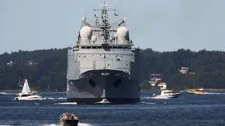 NATO Fleet in Stockholm - French tanker Somme (A631)