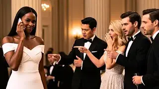 Racist Guests Humiliate Black Woman at Wedding Not Knowing Her Husband Was Korean Mafia Boss #tales