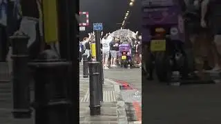 Scotland Fans Party with Delivery Driver in London