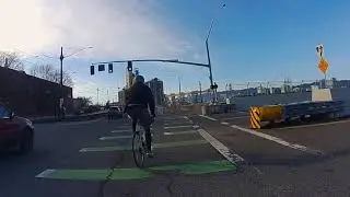 Morning Commute from North Portland to Downtown By Bike