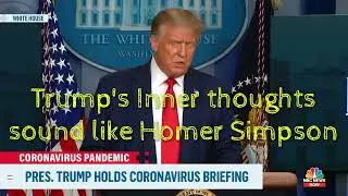 Trump Babbling Like an Idiot