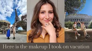 Here is the makeup I took on vacation! ✨🙌🏽 Practical, Easy and Quick makeup!