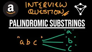 Palindromic Substrings - LeetCode 647 - JavaScript