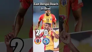 East Bengal reached in Final for Super Cup #eastbengal #ebfc #supercuplive #shorts #short #football
