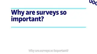 Why are surveys so important? | UOC