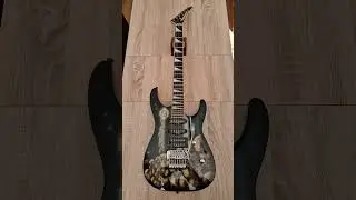 Jackson DK2 Dinky Pro Pile O' Skulls guitar #shorts