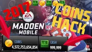 Madden Mobile Coins Hack - Madden Mobile 17 Coins Glitch [INSANE] Unlimited Cash 2017