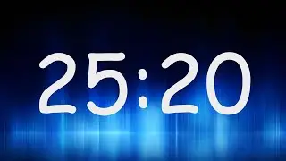 25:20 Minutes Timer / Countdown from 25min 20sec