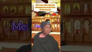 Pov: Mom in church  #new #memes #funnyimages #funny #funnypictures #skit #comedy