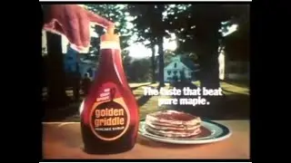 Golden Griddle Syrup Commercial (1975)