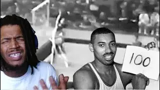 Fakest Stat In NBA History! Gen Z Reacts To Wilt Chamberlains 100 Point Game Footage Finally Release