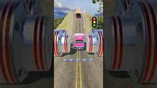 Realistic Car Crash video #shorts