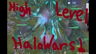Fully Commentated High Level Halo Wars 3v3 Gameplay! A Class On Covenant