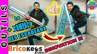 [✅TEST💯] PR&Eacute;SENTATION DE L'ESCABEAU PLIABLE EN TUBE LE PLUS COMPACT !!! 🔧🔩