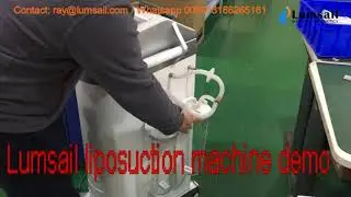 Install & demo for BS-LIPS5 Power Assisted Liposuction Machine