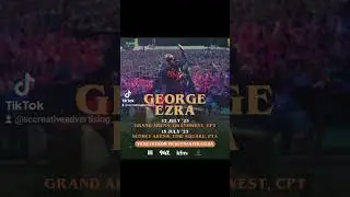 George Ezra Live Inn Concert Grand West Brought You By Big Concerts.