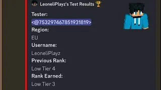 i got tier tested in sword pvp (mctiers) my tester was HT2 this is how it went.. (uncut) 