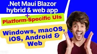 Platform-Specific UIs design in .NET Maui Blazor Hybrid app