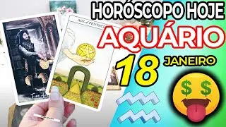 💲💲 GANHE A LOTERIA 🤑 Aquário ♒ 18 Janeiro 2026 | Horoscopo do dia de hoje ♒ Tarot Aquário