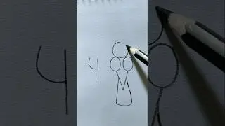 Drawing flowers and birds with numbers 400 #art #trending #shortsvideo #shorts #youtubeshorts