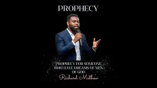 Prophecy for Someone who have dreams of men of God
