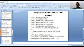 Purpose of generic servlet (Java - Concept video)