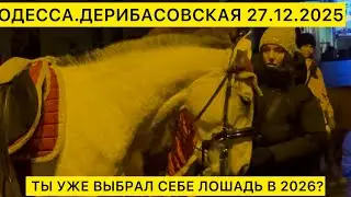 ✅ОДЕССА.ДЕРИБАСОВСКАЯ.27.12.2025 ТЫ УЖЕ ВЫБРАЛ СЕБЕ ЛОШАДЬ В 2026?