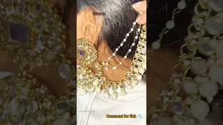 EarLift hack every girl with heavy earrings must know! 😱&rdquo;#tranding #shorts #unboxing #jhumka