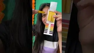 🤯Testing the pH of Godrej ProBio Shampoo: Is It Safe for Your Hair? 🧪#phtesting #dry #hair #godrej