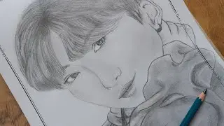 Capturing SUGA 😺 in a Sketch | BTS Fan Art 💜