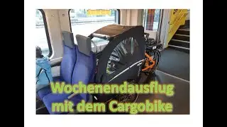 Leben mit dem Cargobike extended: Wochenendausflug und Test im Zug (Untertitel)
