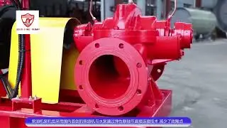 JIUYI Diesel Engine Split Case Fire Fighting Pump