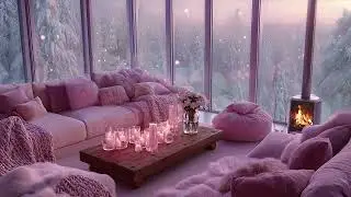 Relaxing Piano Music Fireplace For Stress Free Sleep