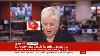 BBC News - 13/03/20 Czech Border