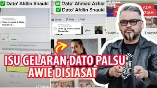 Isu Artis Guna Gelaran Datuk Palsu! Ramai Terlibat ? Dato Awie Juga Diperiksa!