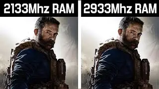2133Mhz RAM vs 2933Mhz RAM - Test in 6 Games