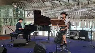Twisted - Jordan Wei featuring Nyali @ Esplanade concourse Jazz in July 2022