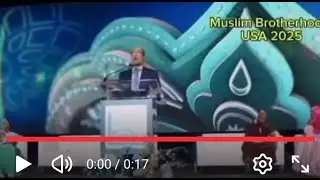 U.S. MUSLIM BROTHERHOOD LEADER EXPLAINS THE ISLAMIC PLAN TO OVERTHROW AMERICA&hellip;IN 17 SECONDS!