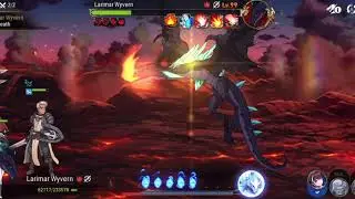 Auto Wyvern 13 under level 55 - Epic Seven Gameplay
