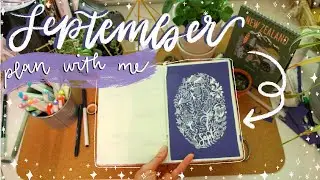 september 2022 bullet journal plan with me & flip through!!