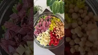 Italian chopped salad✨